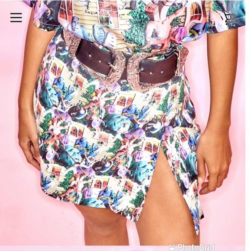 Bourbon Summer Cartoon Crisis Day Parades Miniskirt